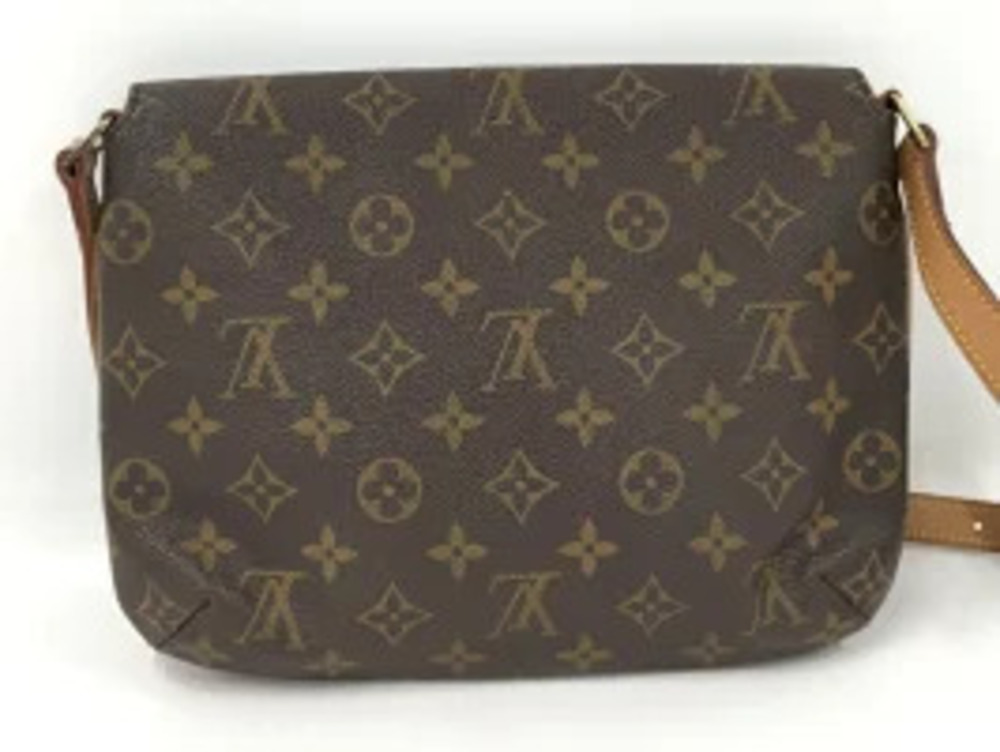 Louis Vuitton Musette Shoulder Monogram Tango Bag Brown